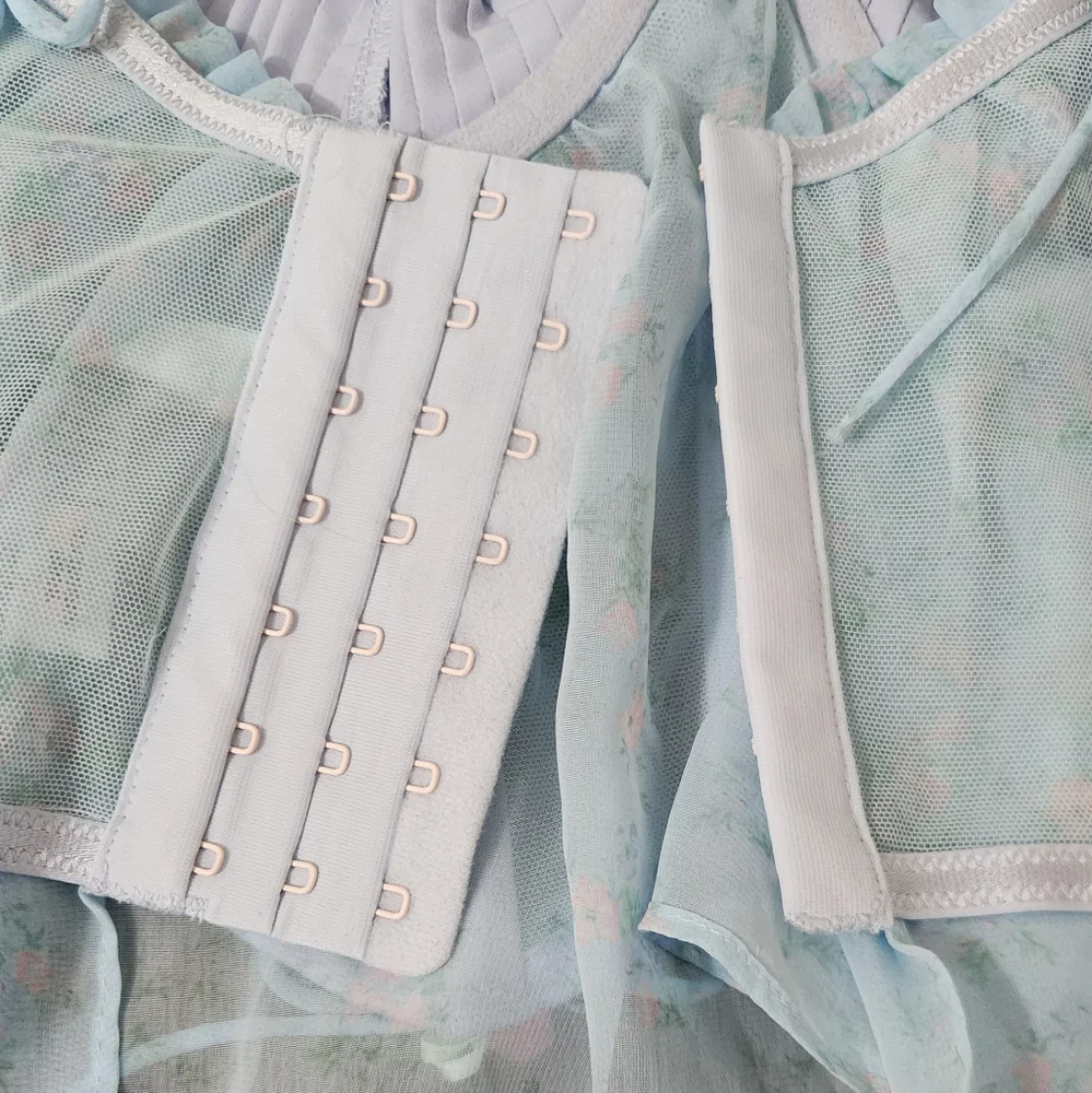 New!For Love And Lemons Ellery‎ Bustier Corset Top